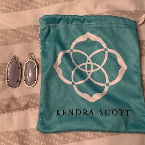 Light blue Kendra Scott earrings